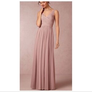 Anthropologie Mauve Maxi Dress
